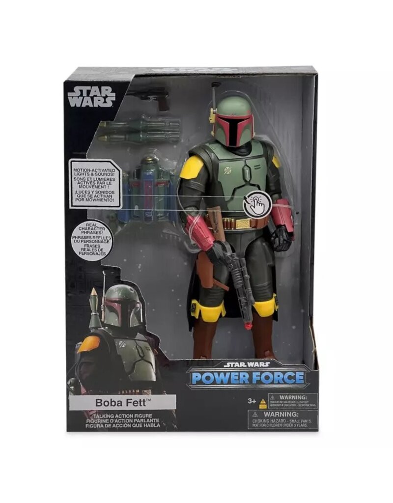 DISNEY DISNEY 10" BOBA FETT TALKING ACTION FIGURE