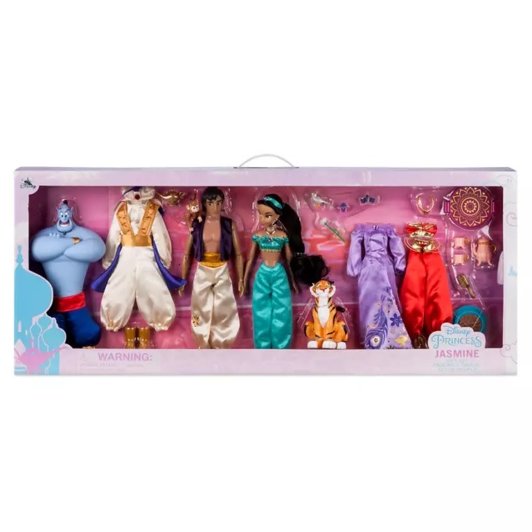 Disney Vinyl Collectible Dolls アラジン4種セット DISNEY JASMINE CLASSIC DOLL GIFT SET – ALADDIN - My Tobbies - Toys