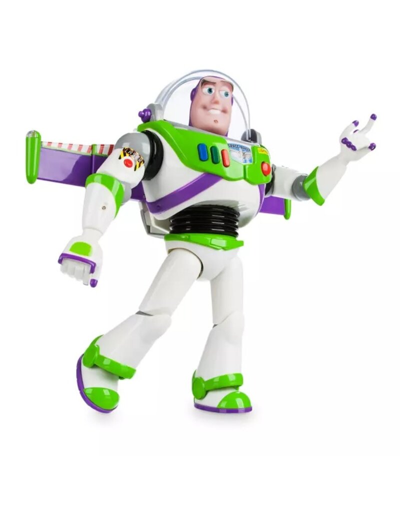 TOY STORY DISNEY 12" BUZZ LIGHTYEAR INTERACTIVE TALKING ACTION FIGURE