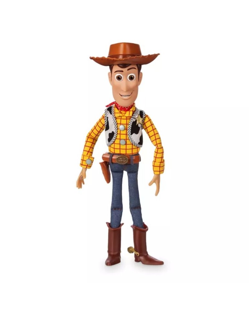 TOY STORY DISNEY 15" WOODY INTERACTIVE TALKING ACTION FIGURE