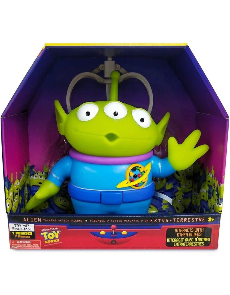 TOY STORY DISNEY 8" TOY STORY ALIEN INTERACTIVE TALKING ACTION FIGURE