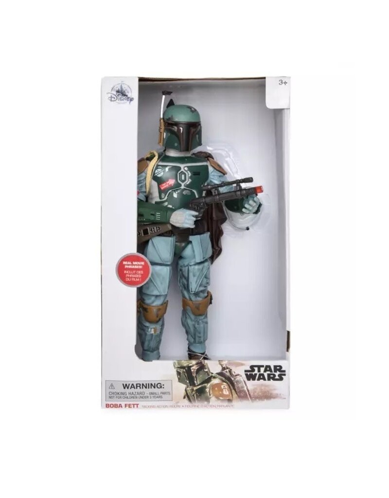 STAR WARS DSNY 13.5" BOBA FETT TALKING ACTION FIGURE