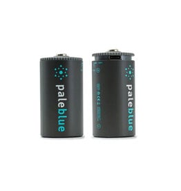 PALE BLUE PBLPBDC PALE BLUE LITHIUM ION RECHARGEABLE D BATTERIES 2PK