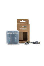 PALE BLUE PBLPBCC PALE BLUE LITHIUM ION RECHARGEABLE C BATTERIES 2PK