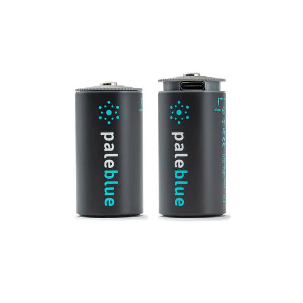 PBLPBCC PALE BLUE LITHIUM ION RECHARGEABLE C BATTERIES 2PK
