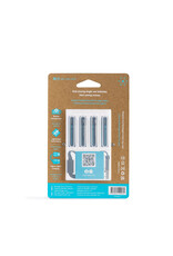 PALE BLUE PBLPBAAAC PALE BLUE LITHIUM ION RECHARGEABLE AAA BATTERIES 4PK