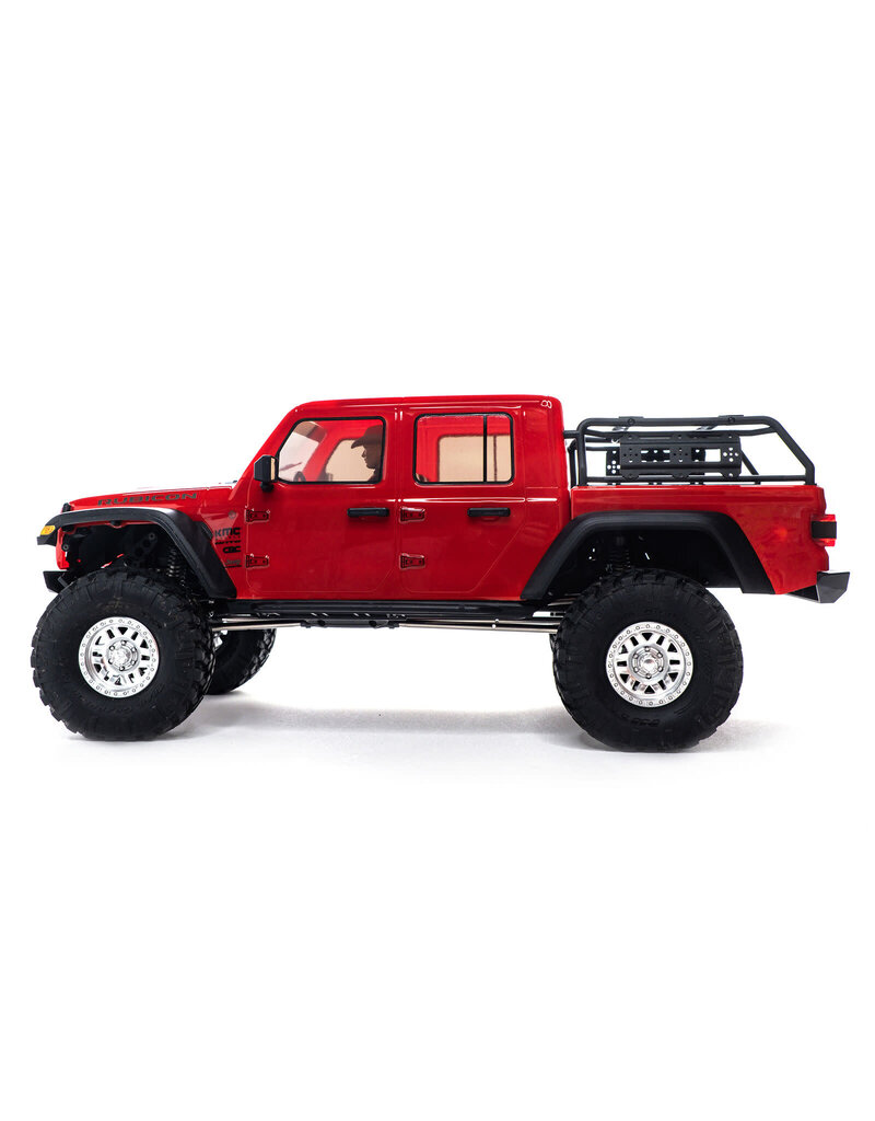 AXIAL AXI03006BT2 1/10 SCX10III JEEP GLADIATOR JT W/ PORTALS RTR: RED