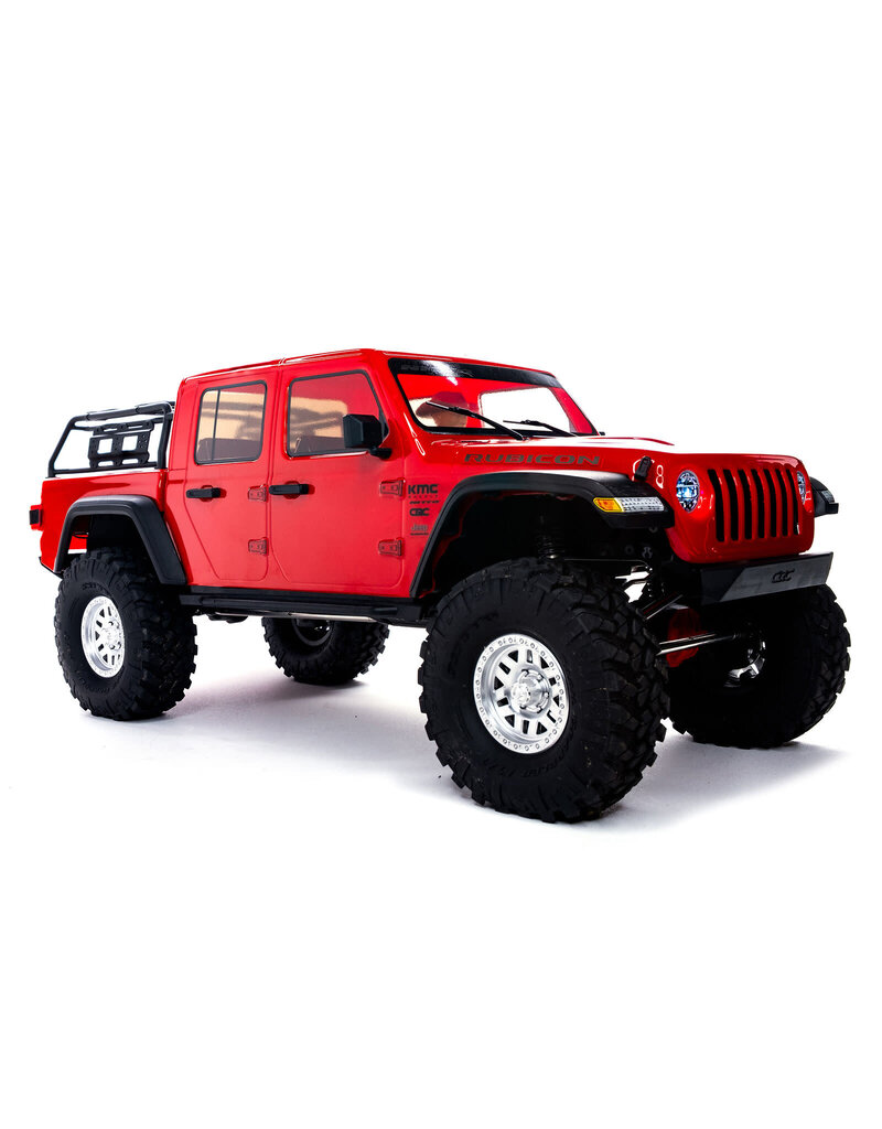 AXIAL AXI03006BT2 1/10 SCX10III JEEP GLADIATOR JT W/ PORTALS RTR: RED