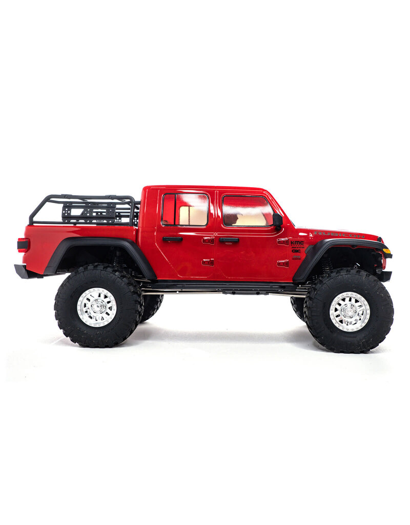 AXIAL AXI03006BT2 1/10 SCX10III JEEP GLADIATOR JT W/ PORTALS RTR: RED