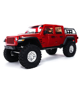 AXIAL AXI03006BT2 1/10 SCX10III JEEP GLADIATOR JT W/ PORTALS RTR: RED