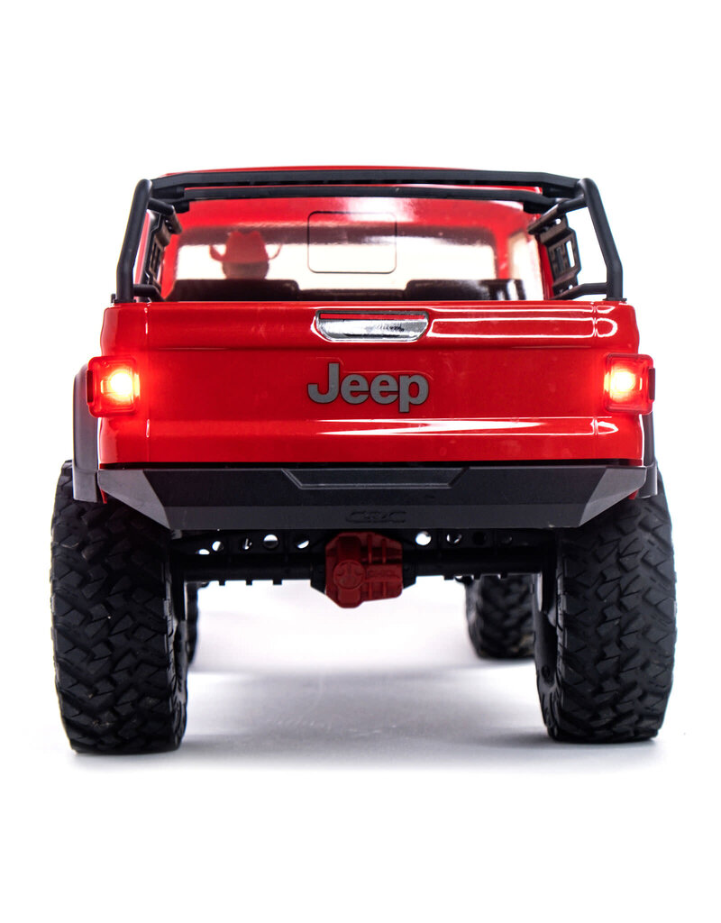 AXIAL AXI03006BT2 1/10 SCX10III JEEP GLADIATOR JT W/ PORTALS RTR: RED