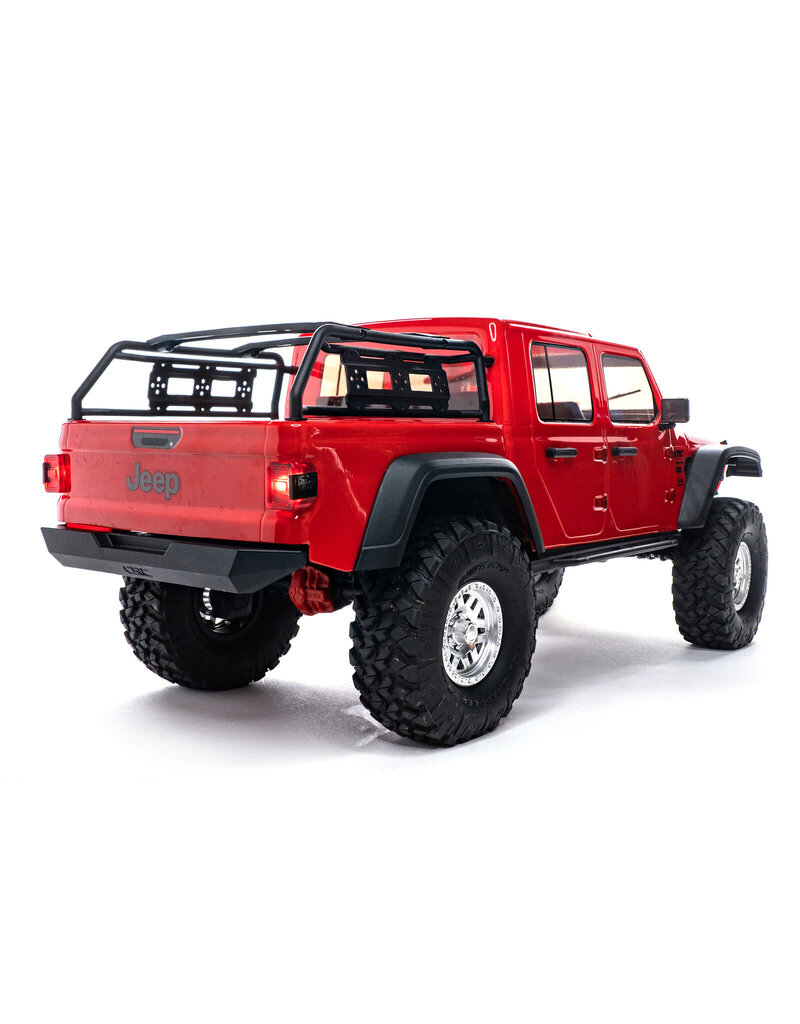 AXIAL AXI03006BT2 1/10 SCX10III JEEP GLADIATOR JT W/ PORTALS RTR: RED