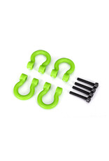 TRAXXAS TRA8234-GRN BUMPER D-RING GREEN FRONT/REAR