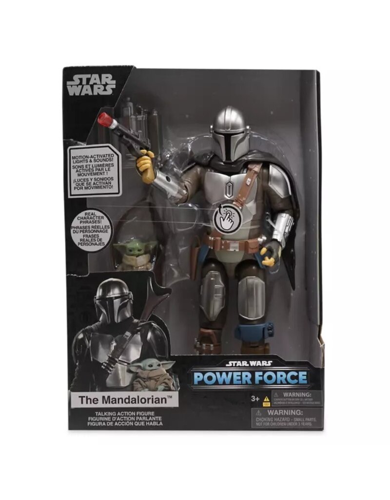 STAR WARS DSNY 9 7/8" THE MANDALORIAN TALKING ACTION FIGURE – STAR WARS: THE MANDALORIAN