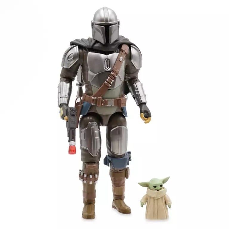 DSNY 9 7/8" THE MANDALORIAN TALKING ACTION FIGURE – STAR WARS: THE MANDALORIAN