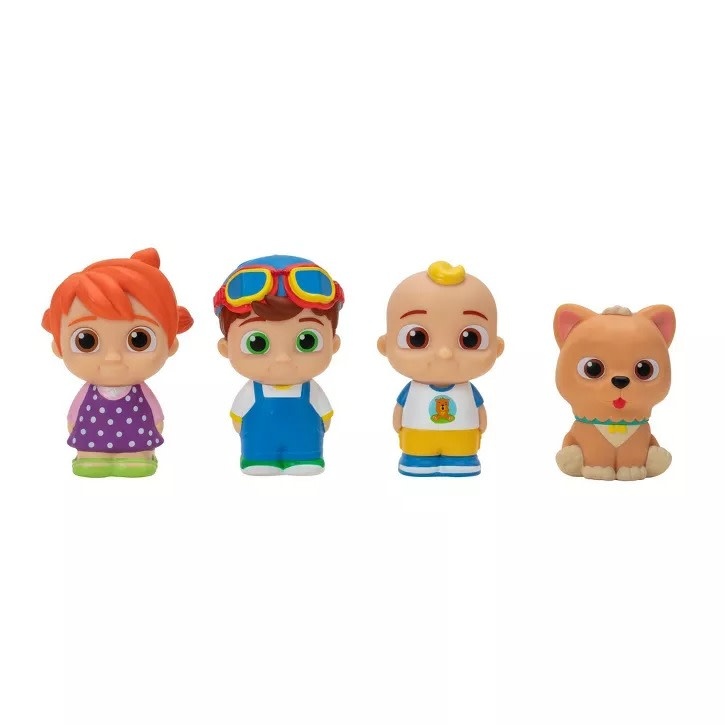 COCOMELON JJ & FAMILY FIGURE SET - 4PK - My Tobbies - Toys & Hobbies