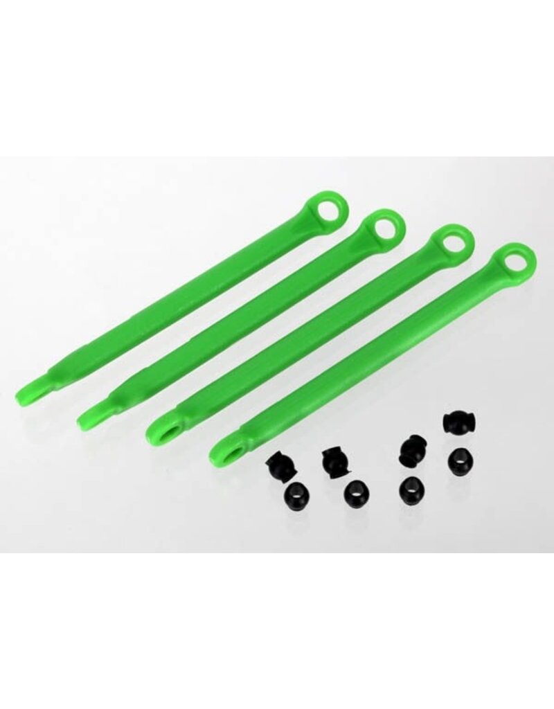 TRAXXAS TRA7118G PUSH ROD (MOLDED COMPOSITE) (GREEN) (4)/ HOLLOW BALLS (8)