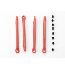 TRAXXAS TRA7118 PUSH ROD (MOLDED COMPOSITE) (RED) (4)/ HOLLOW BALLS (8)
