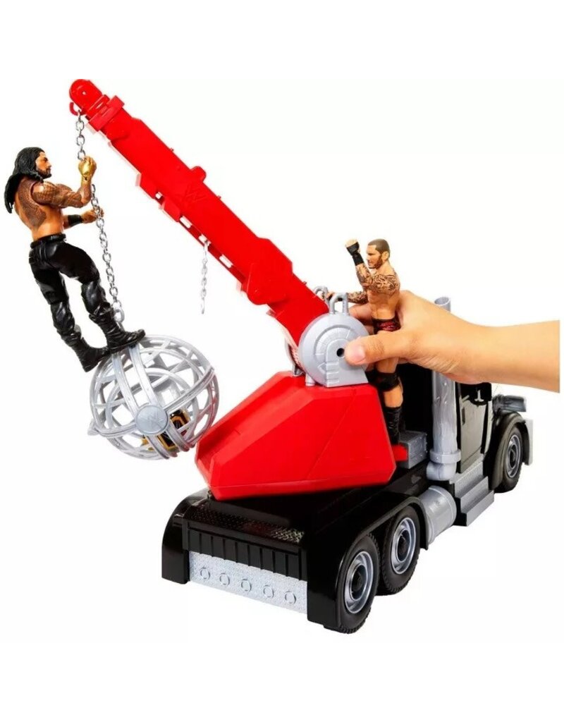 MATTEL MTL HHV85 WWE WREKKIN' RAMPAGE RIG TRUCK