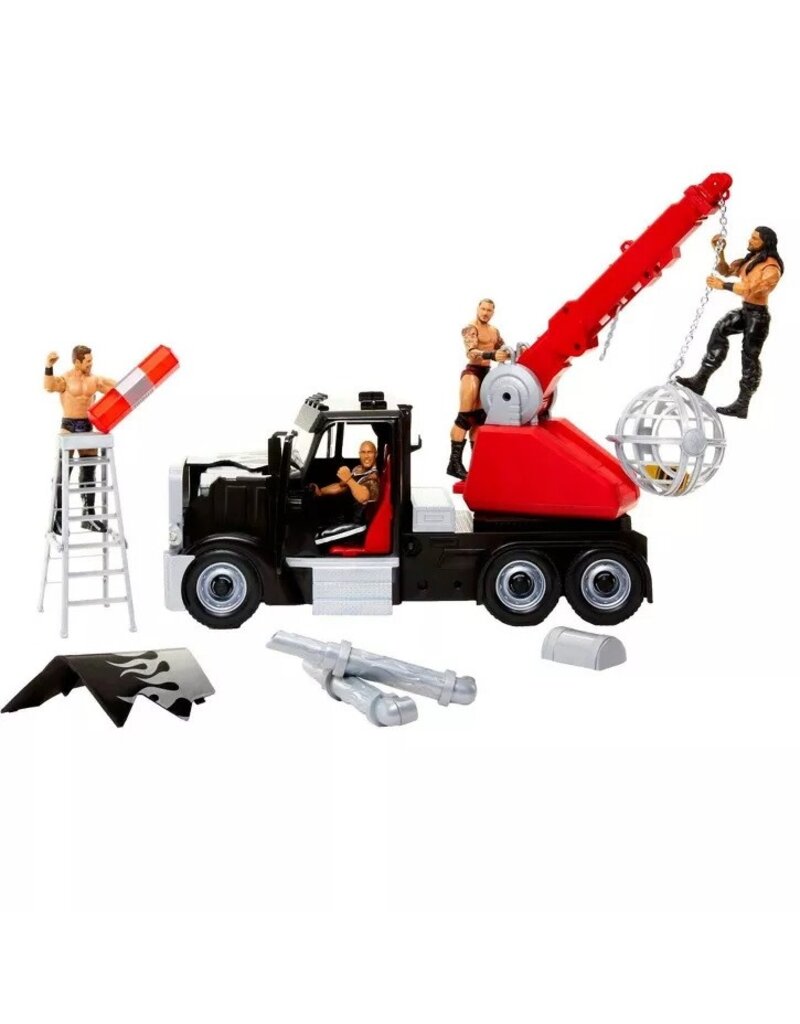 MATTEL MTL HHV85 WWE WREKKIN' RAMPAGE RIG TRUCK