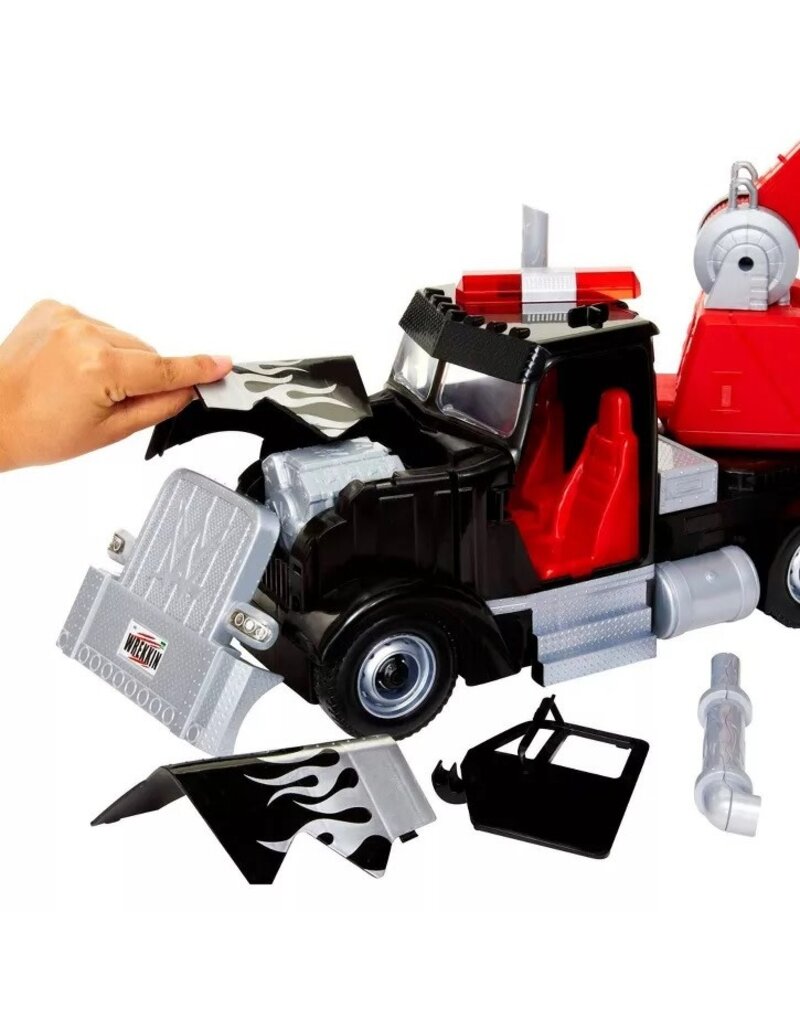 MATTEL MTL HHV85 WWE WREKKIN' RAMPAGE RIG TRUCK