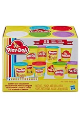 PLAY-DOH HAS E5891 PLAY-DOH RETRO CLASSIC CAN COLLECTION (12 PACK)