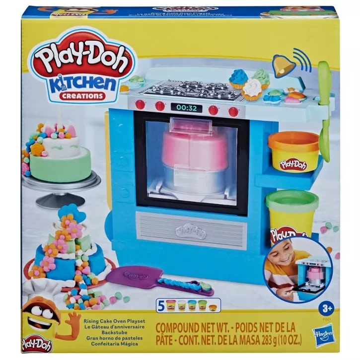HAS F1321 PLAY-DOH KITCHEN CREATIONS RISING CAKE OVEN PLAYSET