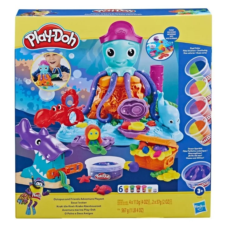 HAS F4283 PLAY-DOH OCTOPUS AND FRIENDS ADVENTURE PLAYSET