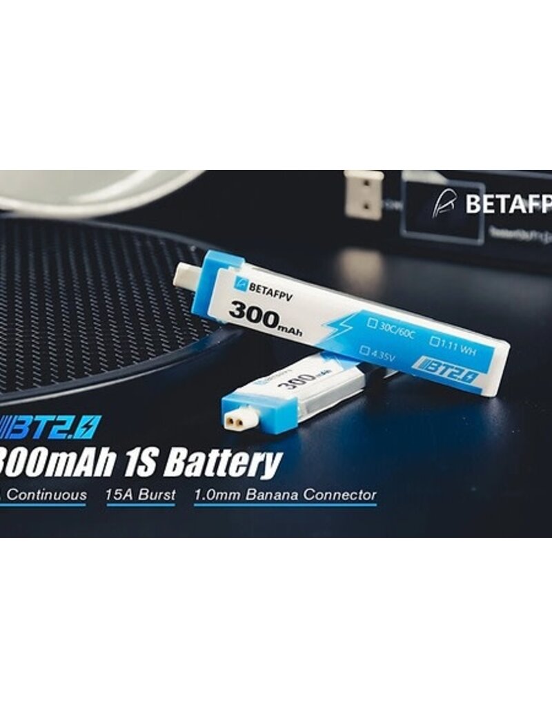 IRONQUAD BA-BT1-30 1S LIPO 3.7V 300MAH 30C HV BATTERY