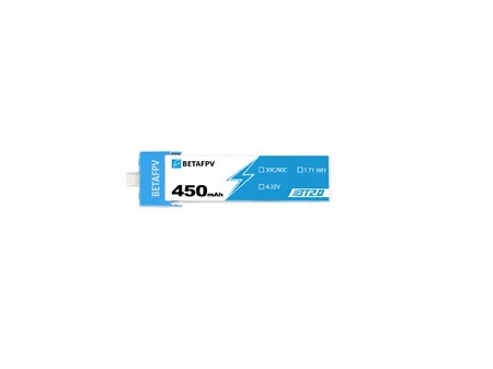 BA-BT1-45 1S LIPO 3.7V 450MAH 30C HV BATTERY
