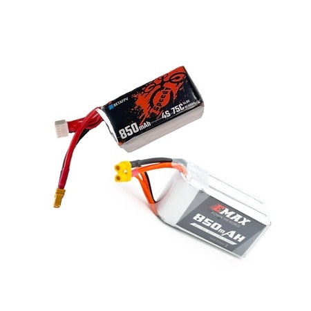 BA-X34-85 4S LIPO 14.8V 850MAH 75C BATTERY: XT30