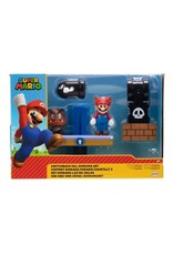 JAKKS PACIFIC 41180 SUPER MARIO SWITCHBACK HILL 2.5" DIORAMA SET