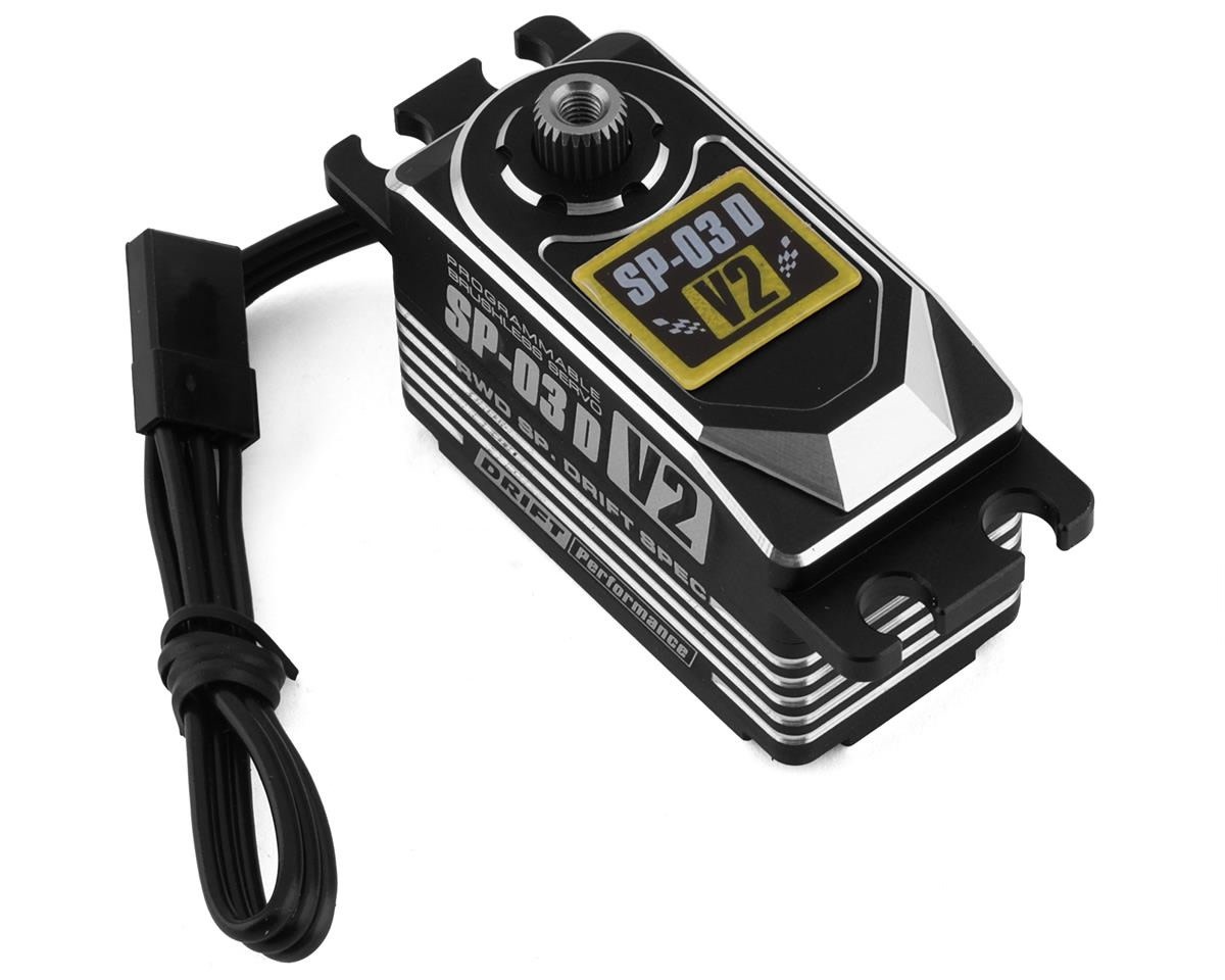 YOKSP-03DV2A SP-03 D V2 PROGRAMABLE BRUSHLESS DRIFT SERVO (BLACK) (HIGH VOLTAGE)