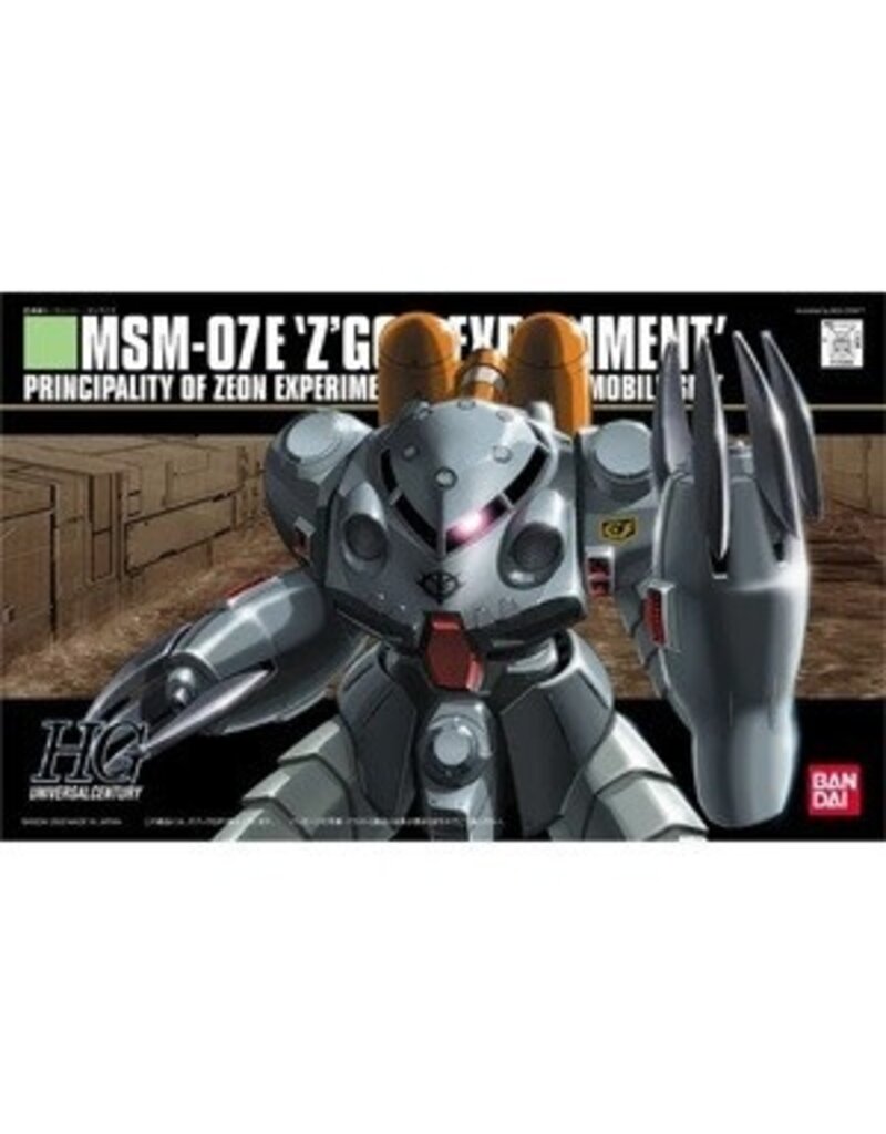 BANDAI BAS1120464 #39 Z'GOK-E "GUNDAM 0080", BANDAI HGUC