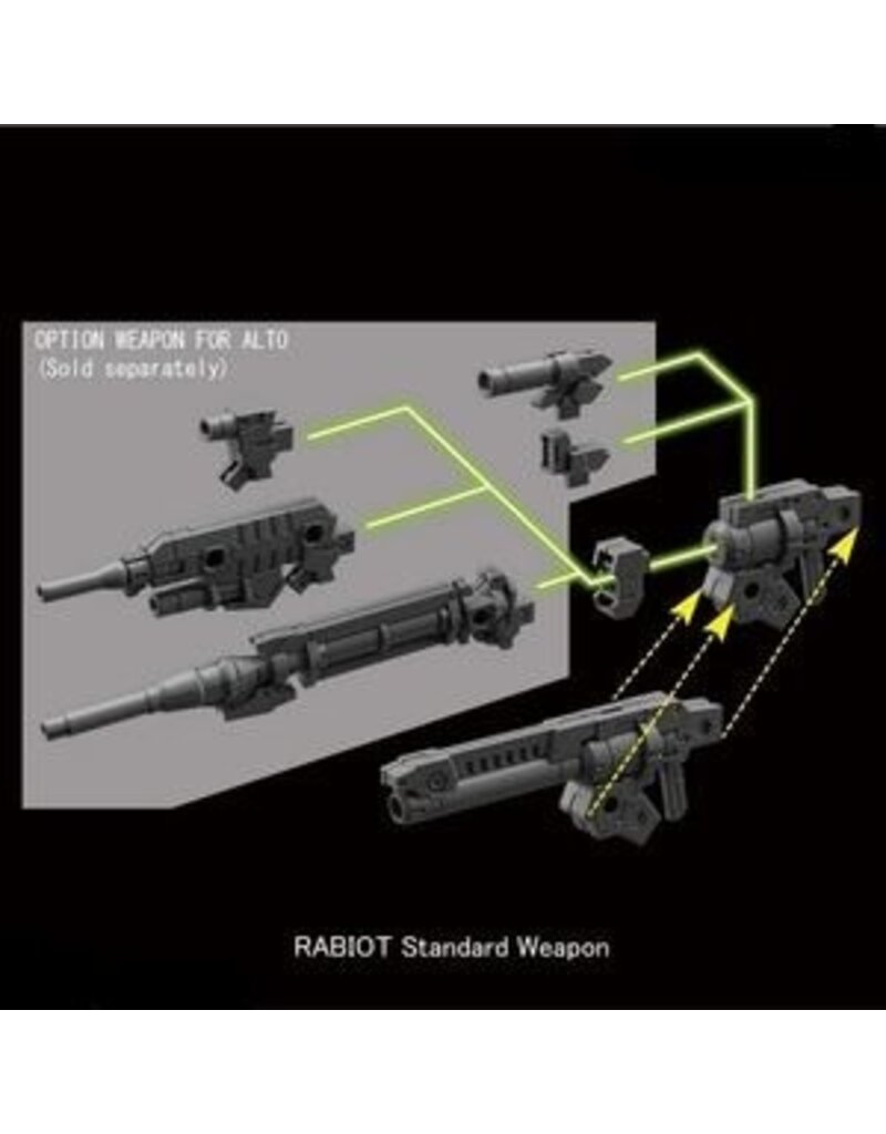 BANDAI BAN2518685 #24 EEXM-21 RABIOT (ORANGE) "30 MM", BANDAI SPIRITS 30 MM