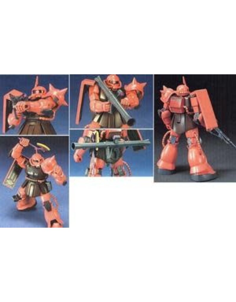 BANDAI *BAS1112814 1/144 HGUC #32 MS-06S CHAR'S ZAKU II "MOBILE SUIT GUNDAM" PLASTIC MODEL KIT