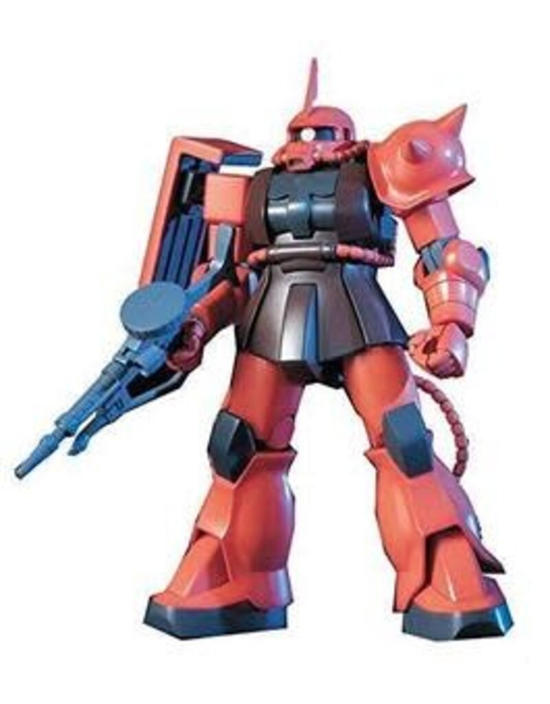 BANDAI *BAS1112814 1/144 HGUC #32 MS-06S CHAR'S ZAKU II "MOBILE SUIT GUNDAM" PLASTIC MODEL KIT