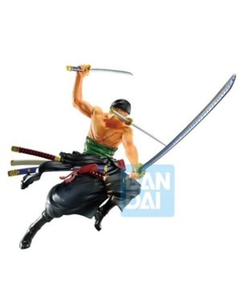 BANDAI BAS65191 ICHIBANSHO FIGURE RORONOA ZORO (BEST OF THE BUDDY) "ONE PIECE"