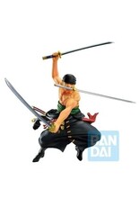 BANDAI BAS65191 ICHIBANSHO FIGURE RORONOA ZORO (BEST OF THE BUDDY) "ONE PIECE"
