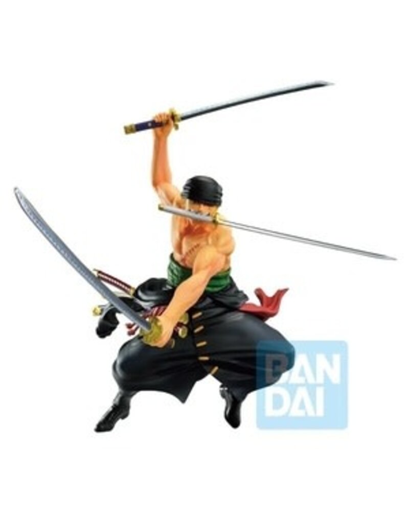 BANDAI BAS65191 ICHIBANSHO FIGURE RORONOA ZORO (BEST OF THE BUDDY) "ONE PIECE"
