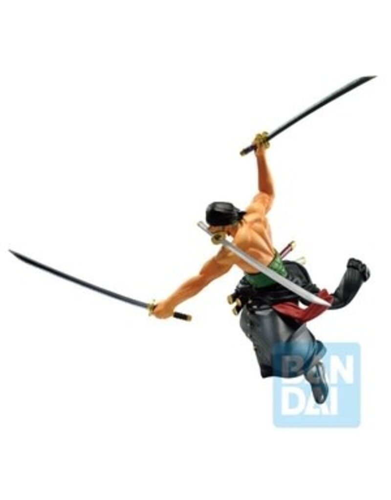 BANDAI BAS65191 ICHIBANSHO FIGURE RORONOA ZORO (BEST OF THE BUDDY) "ONE PIECE"
