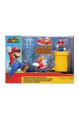 SUPER MARIO 41365 SUPER MARIO SPARKLING WATERS 2.5" DIORAMA SET