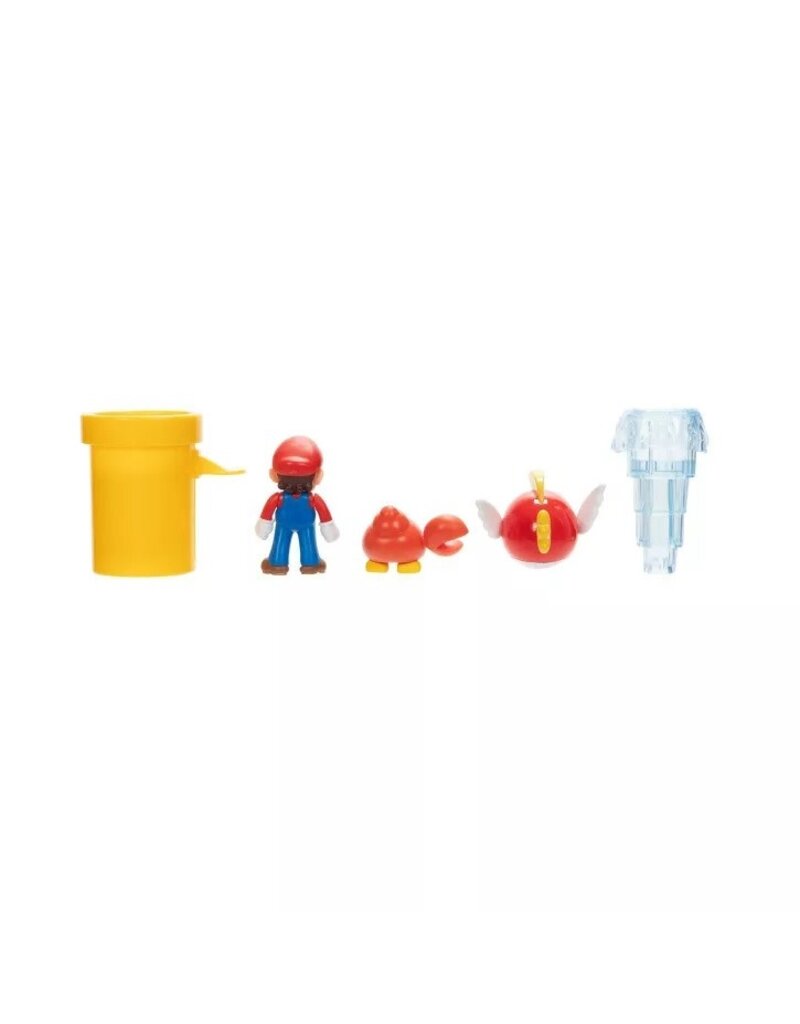 SUPER MARIO 41365 SUPER MARIO SPARKLING WATERS 2.5" DIORAMA SET