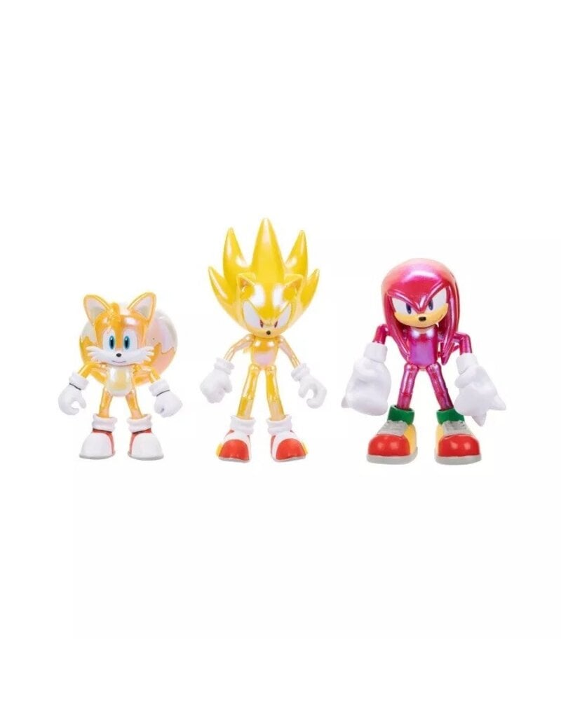 SONIC 41907 SONIC THE HEDGEHOG TEAM SONIC COLLECTION FIGURE SET (3 PACK)