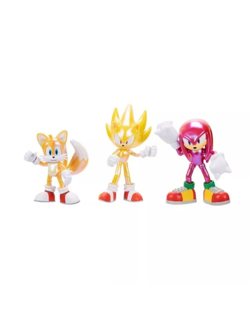 SONIC 41907 SONIC THE HEDGEHOG TEAM SONIC COLLECTION FIGURE SET (3 PACK)