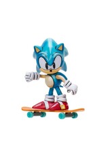 SONIC 41231 SONIC THE HEDGEHOG CLASSIC 4” SONIC FIGURE WITH SKATEBOARD