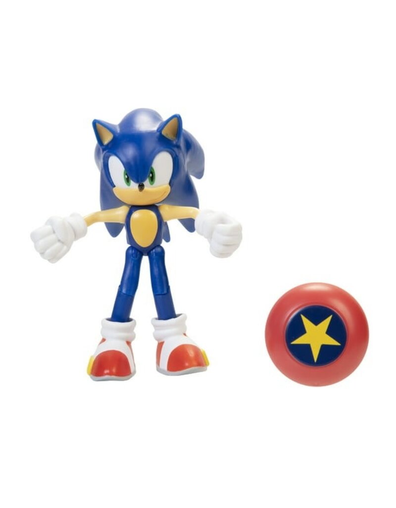 SONIC 41310 SONIC THE HEDGEHOG SONIC 4" STAR SPRING FIGURE