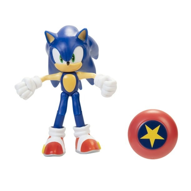41310 SONIC THE HEDGEHOG SONIC 4" STAR SPRING FIGURE