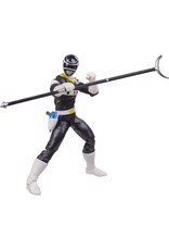 HASBRO HAS E8963/E5906 POWER RANGERS LIGHTNING IN SPACE BLACK RANGER 6” FIGURE TOY WITH ACCESSORIES