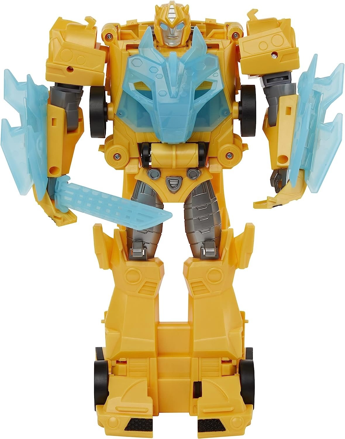 HAS F2730/F2722 TRANSFORMERS 10" CYBERVERSE ADVENTURES DINOBOTS UNITE ROLL N’ CHANGE BUMBBLEBEE